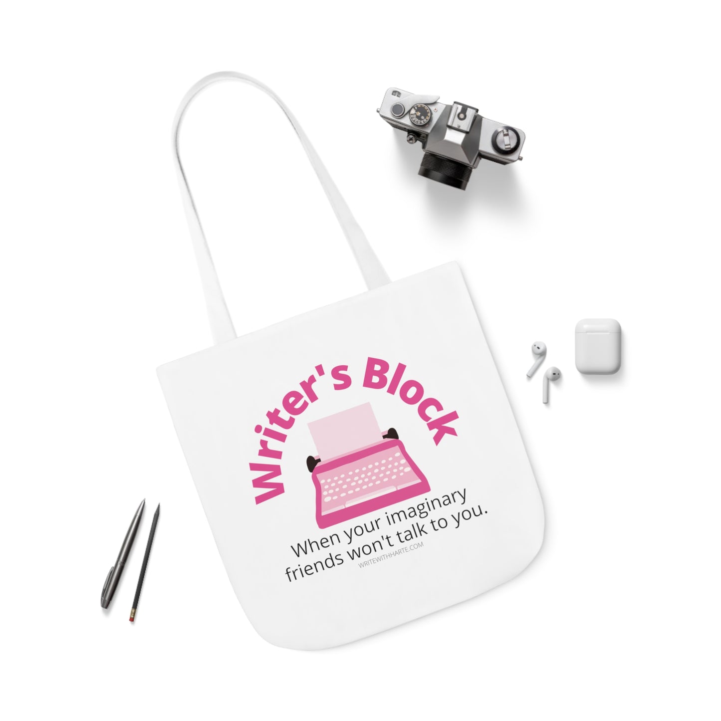 Writer's Block Tote Bag