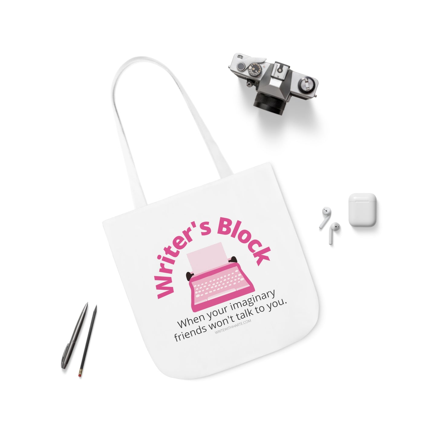 Writer's Block Tote Bag