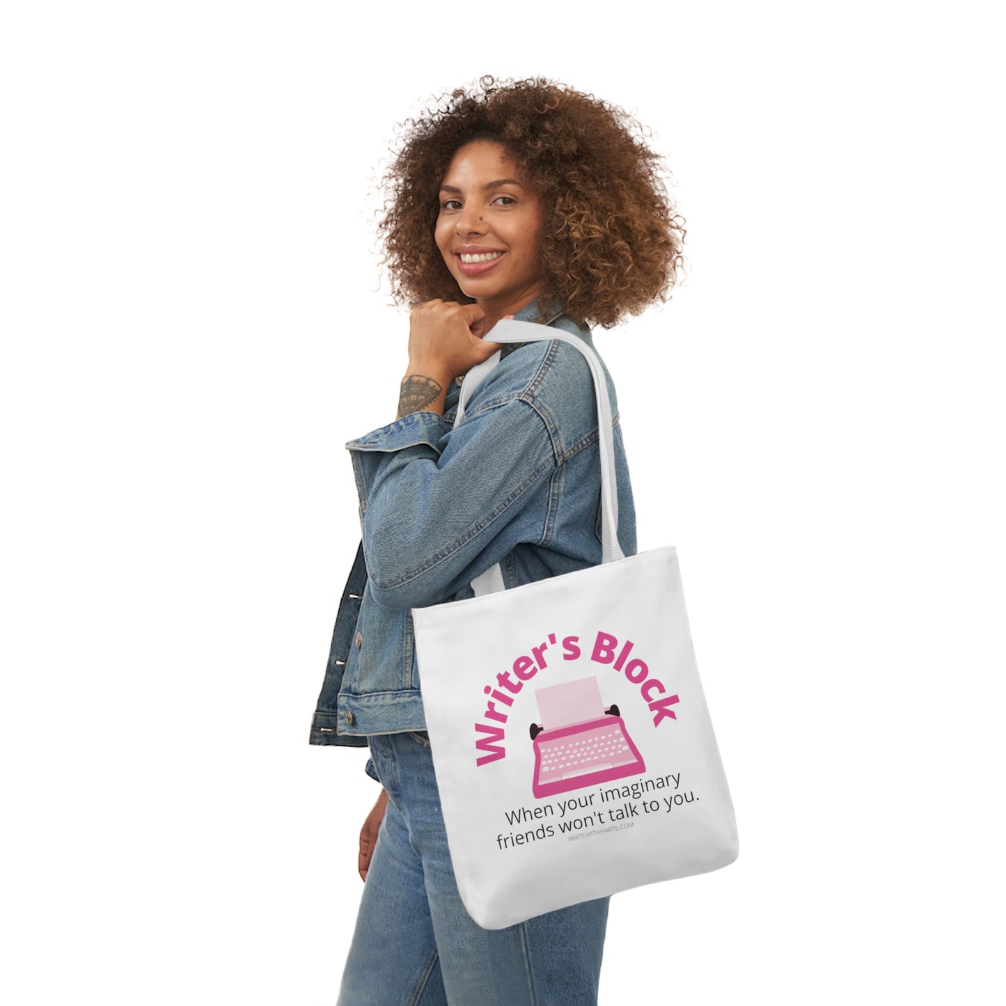 Writer's Block Tote Bag