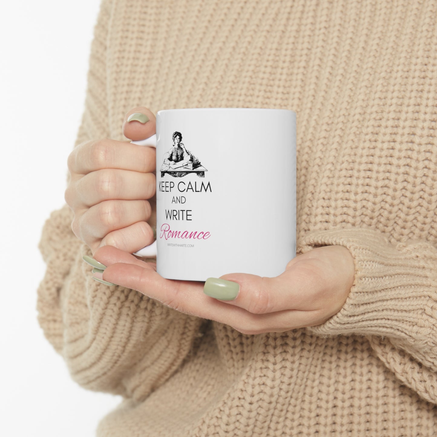 Keep Calm and Write Romance Mug