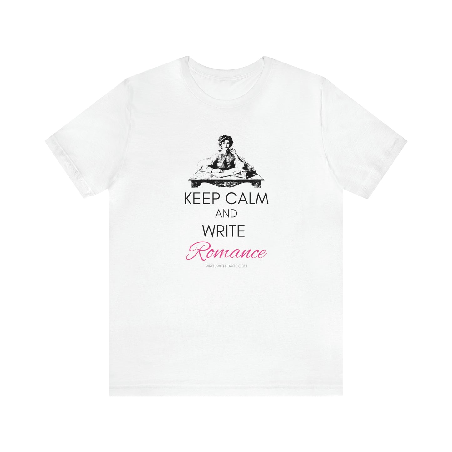 Keep Calm and Write Romance Women's T-Shirt